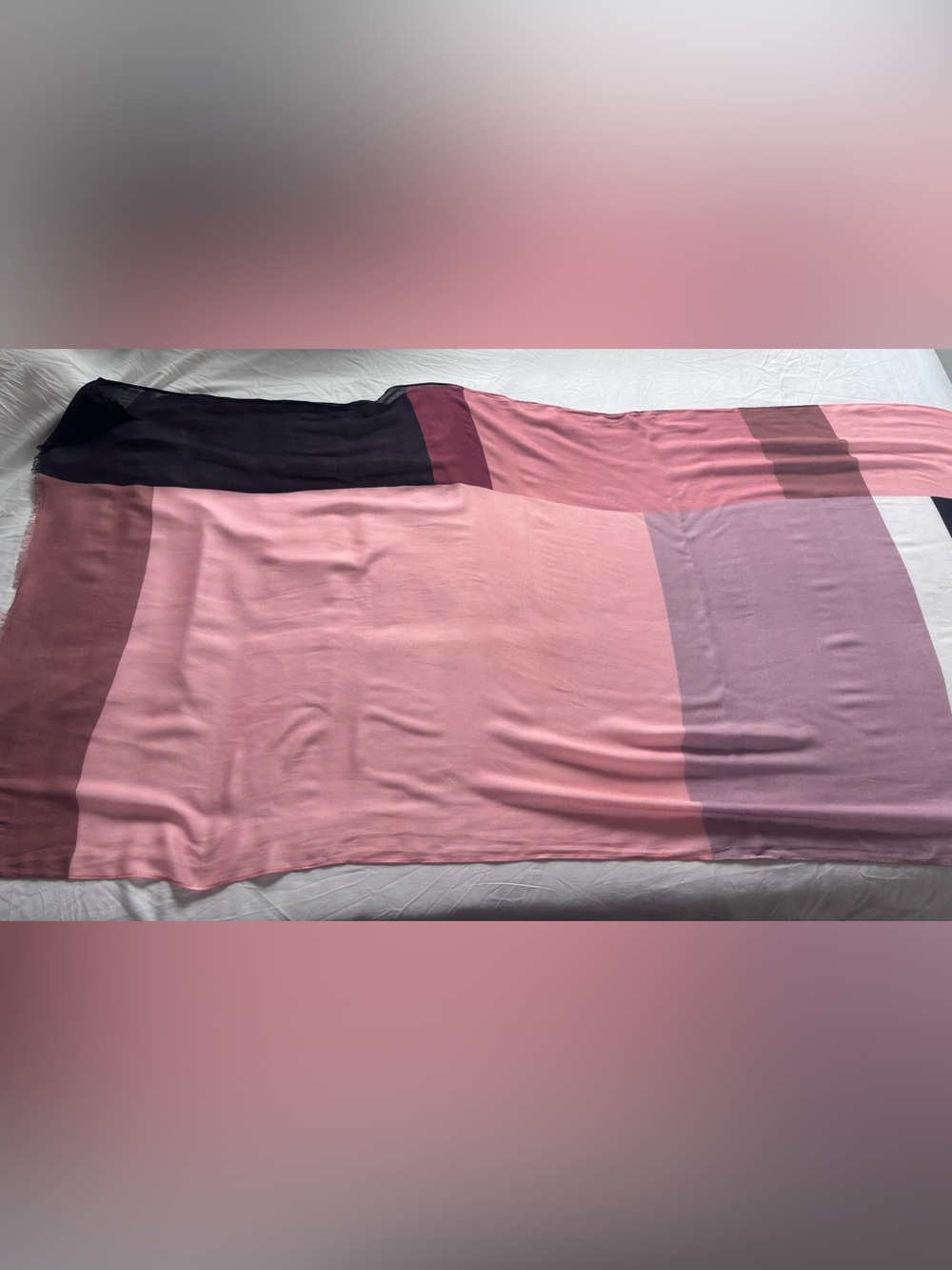 Kate Spade Pink Colorblock scarf - Modern Soft Cover